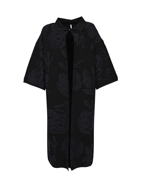 Cappotto Andrew in misto viscosa Nero Liviana Conti | F6SA95Y69-0